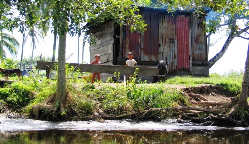 Children in a Fishing Village