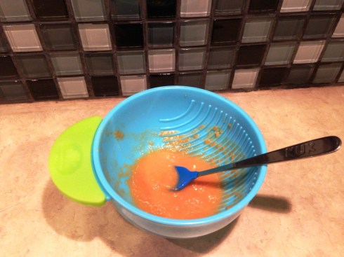 Mashed Puree of Sweet Potato